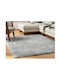 Saray Home Moroccan Thom Abstract Rug Rectangular Shaggy Blue