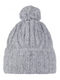Beanie Unisex Beanie Knitted in Gray color