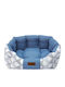 Comfy Sofa Hundebett Blau 86x72cm.