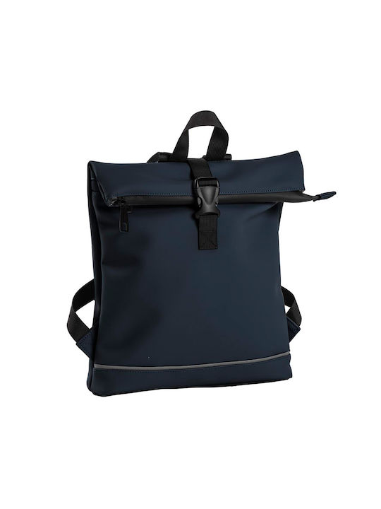 Daniel Ray Rolltop Women's Backpack Waterproof Navy Blue Jefferson-Navy