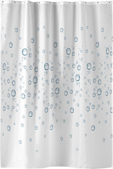 Douceur d'Intérieur Shower Curtain 180x200cm Blue