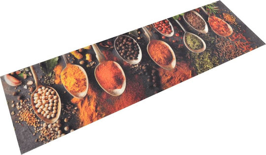 vidaXL Spoon Spices Kitchen Mat Runner Colorful 45x150εκ.