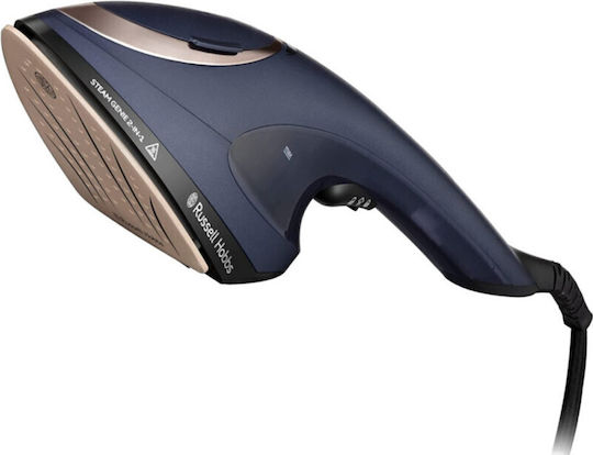 Russell Hobbs Ατμοκαθαριστής Ρούχων Χειρός 1700W με Δοχείο 150ml Μπλε