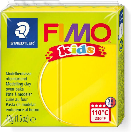 Staedtler Fimo-kids Πηλός Κίτρινος 42gr Yellow