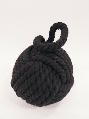 Fabric Door Stopper Black