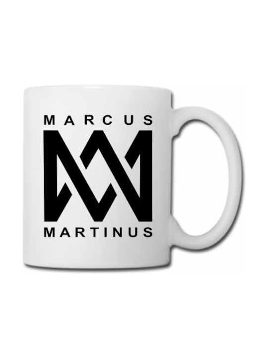 Marcus & Martinus Tasse Keramik Weiß 1Stück