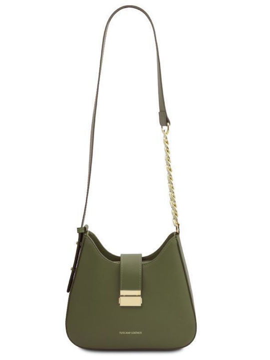 Tuscany Leather Leather Women's Bag Shoulder Green