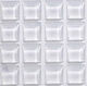 Διάφανο 0155-ΟΤ Αποσβεστήρες Κρούσεως Τετράγωνοι με Αυτοκόλλητο 15x15mm 16τμχ