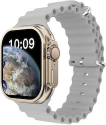 S8 Ultra Max Titanium Smartwatch με Παλμογράφο ...