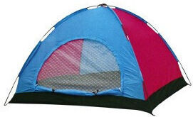 Colorlife Καλοκαιρινή Σκηνή Camping Igloo για 3 Άτομα 210x150x110εκ.