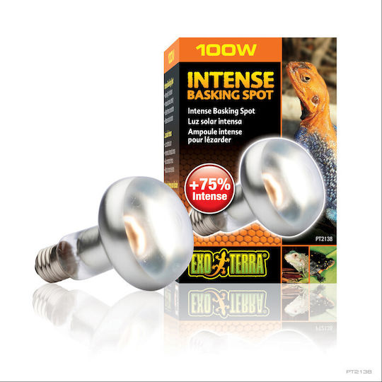 Exo Terra Intense Basking Spot 100w Accessory for Reptiles Terrarium