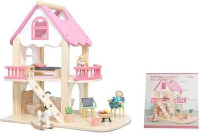 Zita Toys Wooden Dollhouse