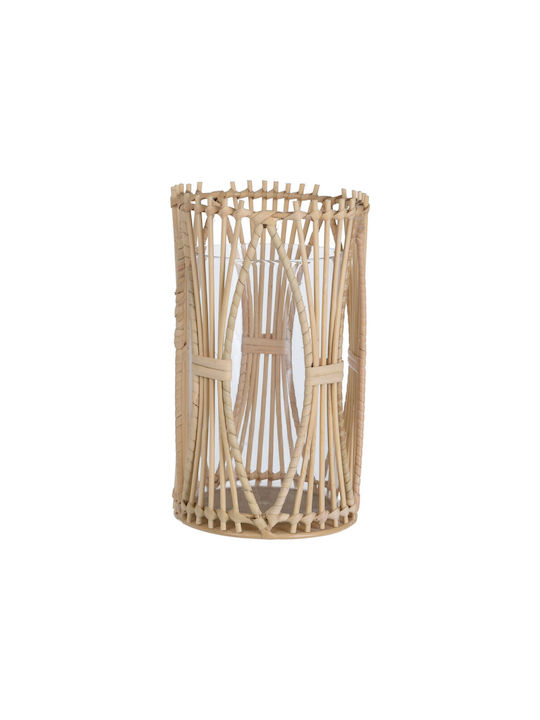 Bamboo Lantern 12x12x20cm