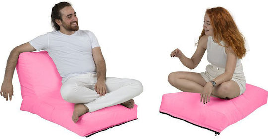 Πουφ Κρεβάτι Αδιάβροχο Siesta Ροζ 55x40x180cm