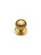 Evman Lever Middle Door with Rosette Gold
