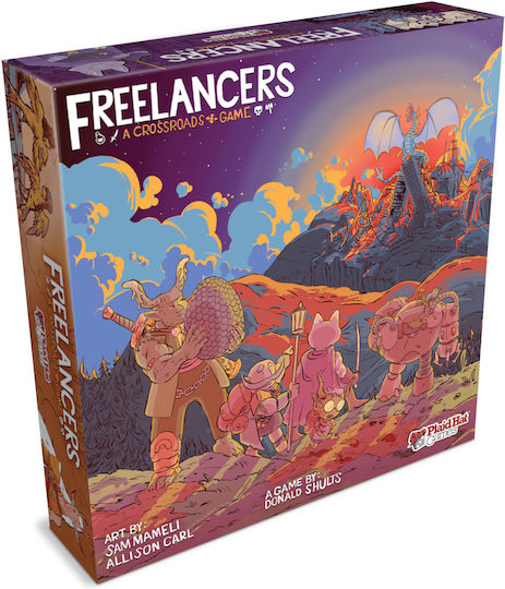 Board Game Freelancers: A Crossroads for 3-7 Players 14+ Years Old (EN) Plaid Hat