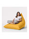 Πουφ Bett Pyramid Yellow 145x90cm