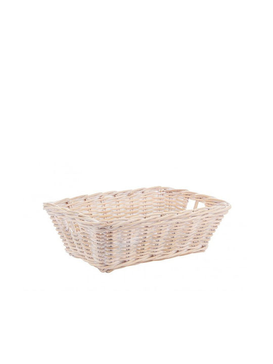 Coș decorativ Wicker 51x35x18buc Bizzotto