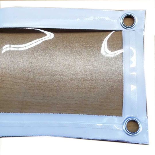 Dalimond Waterproof Tarpaulin 1080gr/m² 2x1.5m. Heavy Duty Transparent