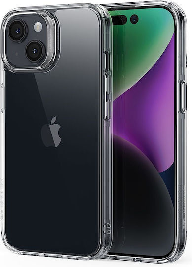 ESR Ice Shield Back Cover Tempered Glass / Σιλικόνης Σετ με Τζαμάκι Διάφανο (iPhone 15 Plus)
