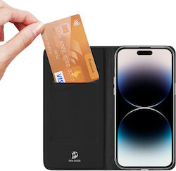 Dux Ducis Wallet Μαύρο (iPhone 15 Pro)