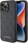 Guess Metallic Back Cover Gray (iPhone 15 Pro Max)