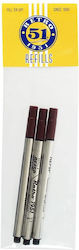 Retro 51 3 Replacement & Pen Inks for Fountain Pen Black Retro 51 3 Replacement & Pen Inks for Fountain Pen Black
