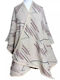 Verde Beige Damen Poncho