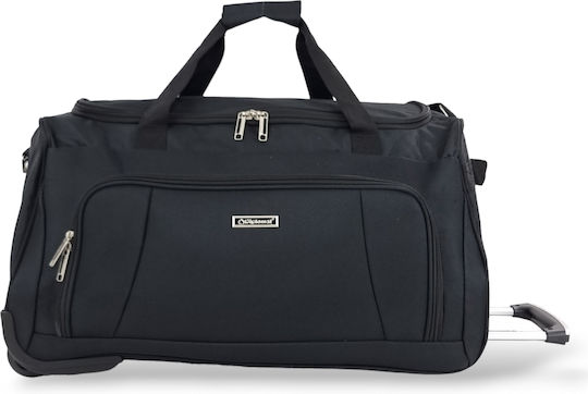 Diplomat Sack Voyage 63lt Black with Wheels Fabric L60xW32xH33cm