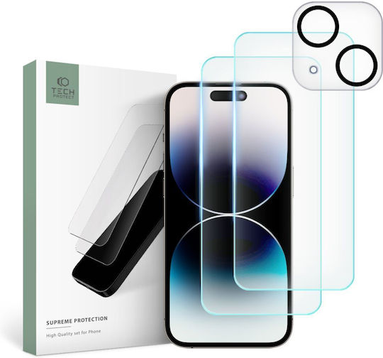 Set Tempered Glass (iPhone 15 Plus / 16 Plus)
