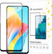Z Full Glue Full Face Tempered Glass Μαύρο (Oppo A98)