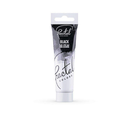 Fractal Colors Food Colouring Paste Black Tube 30ml
