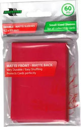 Blackfire Entertainment Blackfire Small Card Sleeves 60τμχ Κόκκινες