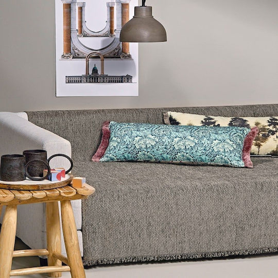 Kentia Kanon Cuvertură Pentru Canapea De Fotoliu Chenille 170x180cm 04 Maro Deschis