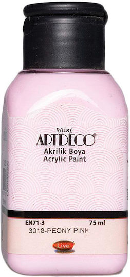 Art & Hobby Acrylic Paint Set Peony Pink 3018 75ml 1pcs