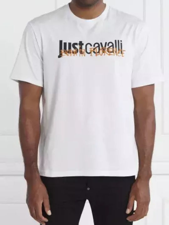 Just Cavalli T-shirt Λευκό Just Cavalli T-shirt Λευκό