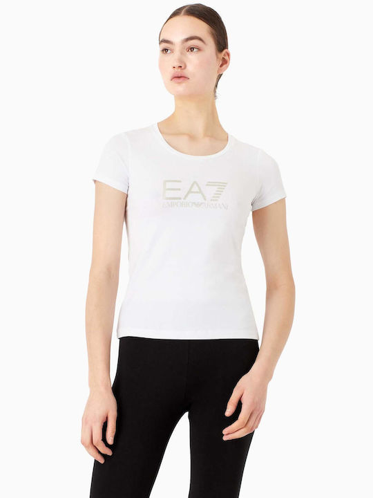 Emporio Armani Γυναικείο T-shirt Λευκό