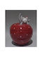 Iliadis Christmas Cookie Jar Ceramic Red L16xW13xD13cm.