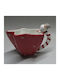 Iliadis Christmas Bowl Red L14xW10xD9cm.