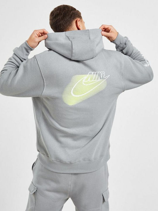 Nike Sportswear Standard Issue Hanorac pentru bărbați cu glugă Gri