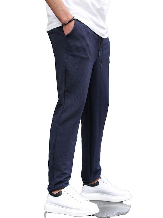 madmext Men's Trousers Blue