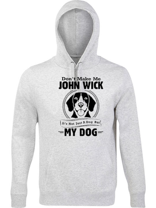 Dont Make Me John Wick My Dog Φούτερ με Κουκούλ...