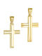 Papoulidis Jewellery Herren Gold Kreuz 14K