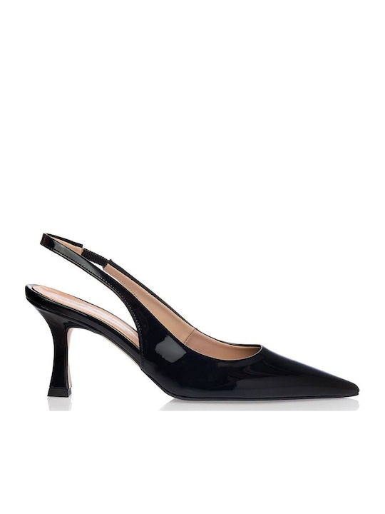 Sante Black Heels