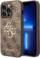Guess Metal Logo Braun (iPhone 15 Pro Max)