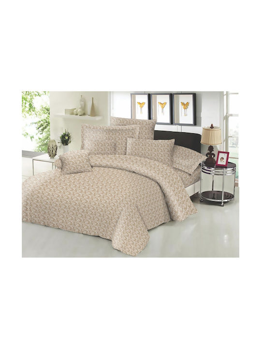 Le Blanc Fern Pillowcase Set with Envelope Cover Beige - No color code. 50x70cm.