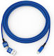 Smrter USB-A zu Lightning Kabel Blau 1m