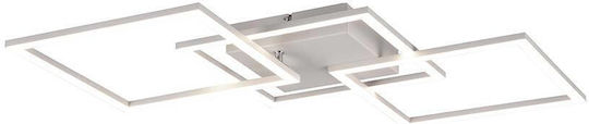 Trio Lighting Deckenleuchte 52.6cm Weiß mit Integrierter LED