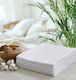 Getcozy Home Hotel Sheet White Queen Size 220x270cm 1pcs