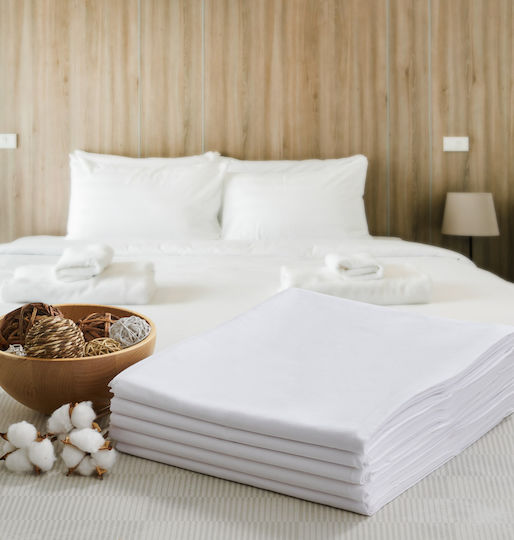 Getcozy Home Hotel Sheet White Semi-Double 185x280cm 1pcs